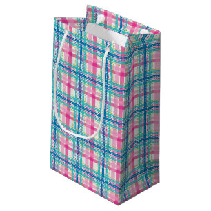 Tartan, kariertes Muster Kleine Geschenktüte