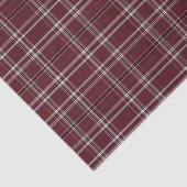 Tartan-kariertes Rot-, Schwarzes u. Weiß-Nr. 51 Seidenpapier (Ausschnitt)