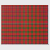 Tartan Kariertes Stoffmuster Geschenkpapier (Flach)