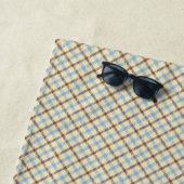 Tartan-Karo-Diagonalmuster Strandtuch (Beispiel)