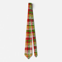 Tartan Karo individuell monogrammierte Party Krawatte