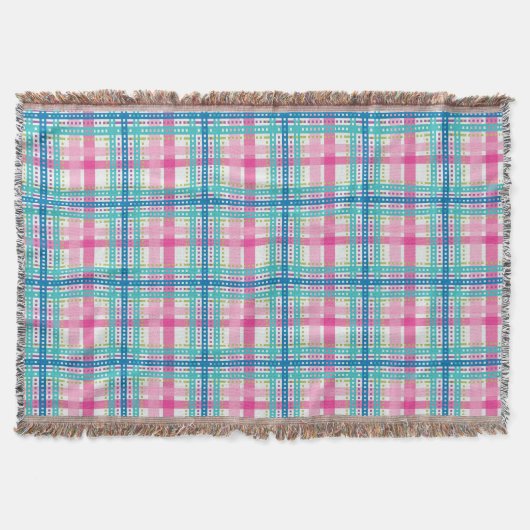 Tartan, Karomuster Decke (Vorderseite)