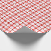 Tartan-Karomuster Geschenkpapier (Ecke)