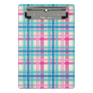 Tartan, Karomuster Mini Klemmbrett
