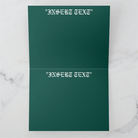 Tartan Karte (Innenseite)