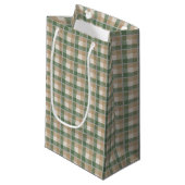 Tartan Kleine Geschenktüte (Vorderseite Schrägansicht)