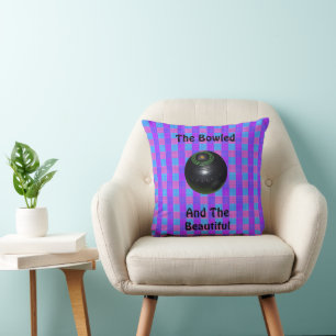 Tartan Lawn Bowls Bowled Beautiful Design, Kissen