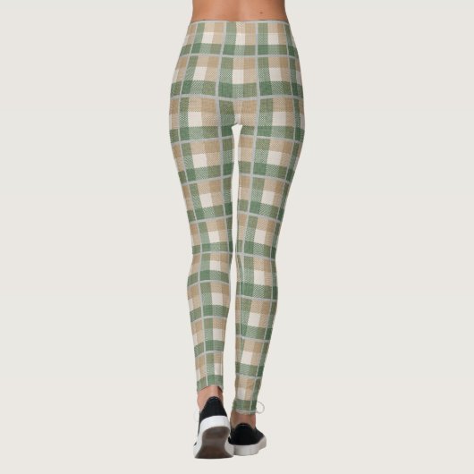 Tartan Leggings (Rückseite)