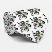 Tartan Lion Krawatte (Gerollt)