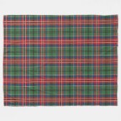 Tartan MacCulloch Kariert Red Blue Green Kariert Fleecedecke (Vorderseite (Horizontal))