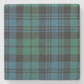 Tartan Marble Stone Untersetzer (Vorderseite)