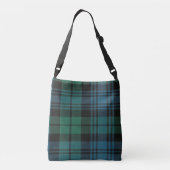 Tartan Mehrdruck-Cross-Body-Bag, Mittel Tragetaschen Mit Langen Trägern (Rückseite)