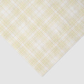 Tartan - Mehrere Farben von Pastellgelb Seidenpapier (Ausschnitt)