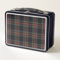 Tartan Metal Lunchbox