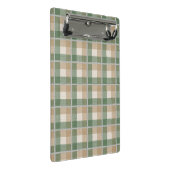 Tartan Mini Klemmbrett (Schrägansicht)