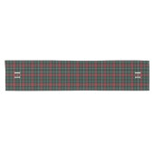 Tartan Monogram Table Runner Kurzer Tischläufer (Horizontal)