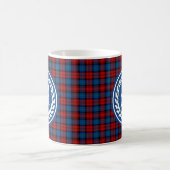 Tartan-Monogramm Clan MacLachlan Kaffeetasse (Mittel)