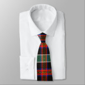 Tartan-Multicolor-Muster Krawatte (Gebunden)