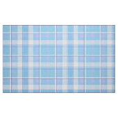 Tartan Muster Blau und Weiß ID210 Stoff (Fat Quarter (45,7 x 55,9 cm))