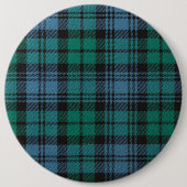Tartan-Muster Campbell Button (Vorderseite)