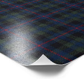 Tartan-Muster Campbell Posters Prints Fotodruck (Ecke)