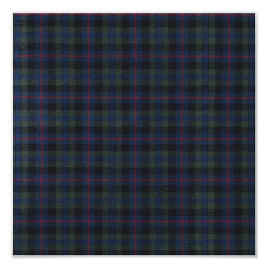Tartan-Muster Campbell Posters Prints Fotodruck (Vorne)