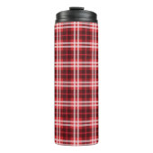 Tartan Muster Fabric Thermal Tumbler Thermosbecher (Vorderseite)