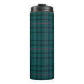 Tartan Muster Fabric Thermal Tumbler Thermosbecher (Vorderseite)