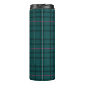 Tartan Muster Fabric Thermal Tumbler Thermosbecher (Rückseite)