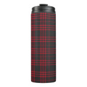Tartan Muster Fabric Thermal Tumbler Thermosbecher (Vorderseite)