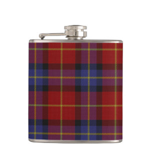 Tartan-Muster Flachmann