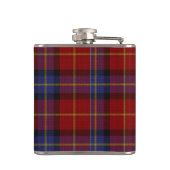 Tartan-Muster Flachmann (Rückseite)