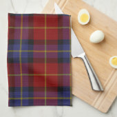 Tartan-Muster Geschirrtuch (Viertel Falte)