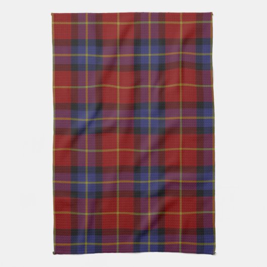 Tartan-Muster Geschirrtuch (Vertikal)