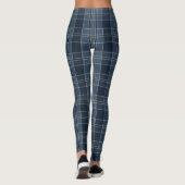 Tartan Muster Gewebe Campbell Leggings (Rückseite)