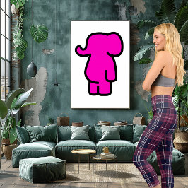 Tartan-Muster in Burgund und Marine Capri Leggings