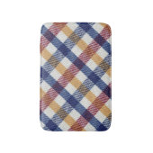 Tartan Muster in mehrfarbigen Farben Badematte (Vorderseite Vertikal)