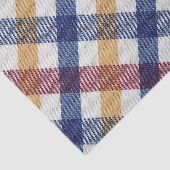 Tartan Muster in mehrfarbigen Farben Seidenpapier (Ausschnitt)