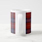 Tartan-Muster Jumbo-Tasse (Rückseite)