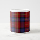 Tartan-Muster Jumbo-Tasse (Vorderseite)