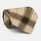Tartan-Muster Krawatte (Gerollt)