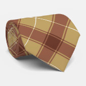 Tartan-Muster Krawatte (Gerollt)