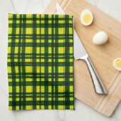 Tartan Muster Küchentuch (Viertel Falte)