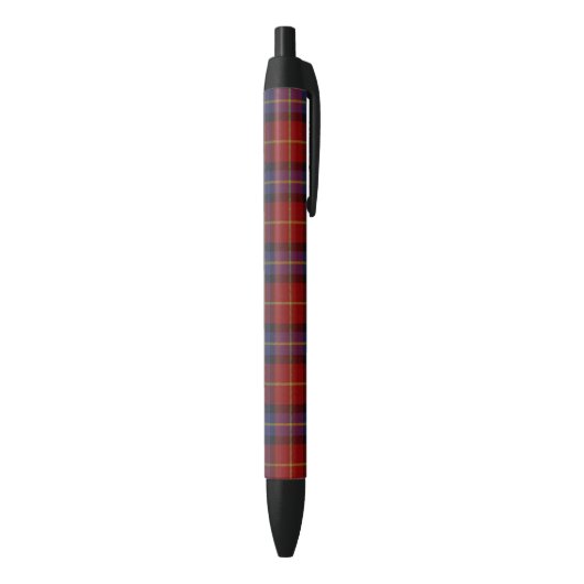 Tartan-Muster Kugelschreiber (Unterseite (Vertikal))