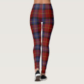 Tartan-Muster Leggings (Rückseite)