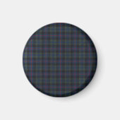  Tartan Muster Stoff Campbell Magnet (Vorne)