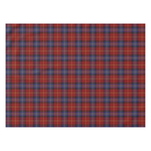 Tartan-Muster Tischdecke (Vorderseite (Horizontal))
