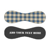 Tartan-Muster - traditionelles blaues Beige Baseball (Paneele)