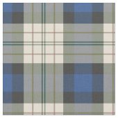Tartan-Muster - traditionelles blaues Beige Stoff (Nahaufnahme)