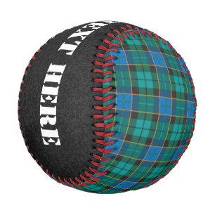 Tartan-Muster - traditionelles blaues Grün Baseball